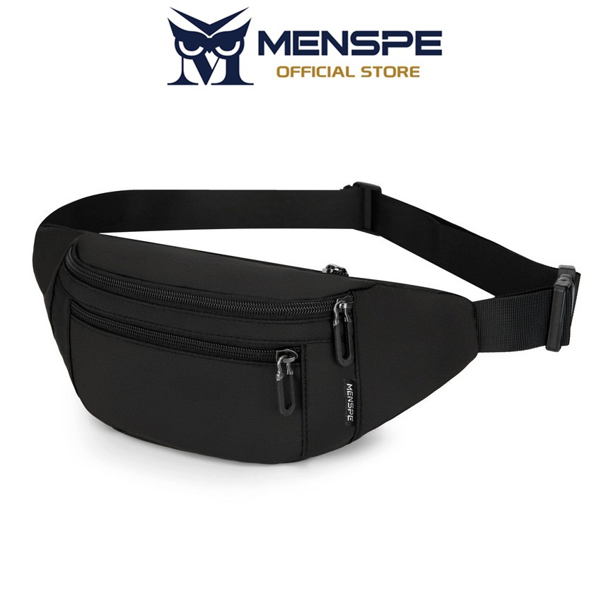MENSPE Waist Bag Chest Bag Multi-Functional Fitness Bag Small Waist Pouch  Waterproof Wear-Resistant Waist Bag Unisex Mini Belt Bag with Adjustable - Main Image
