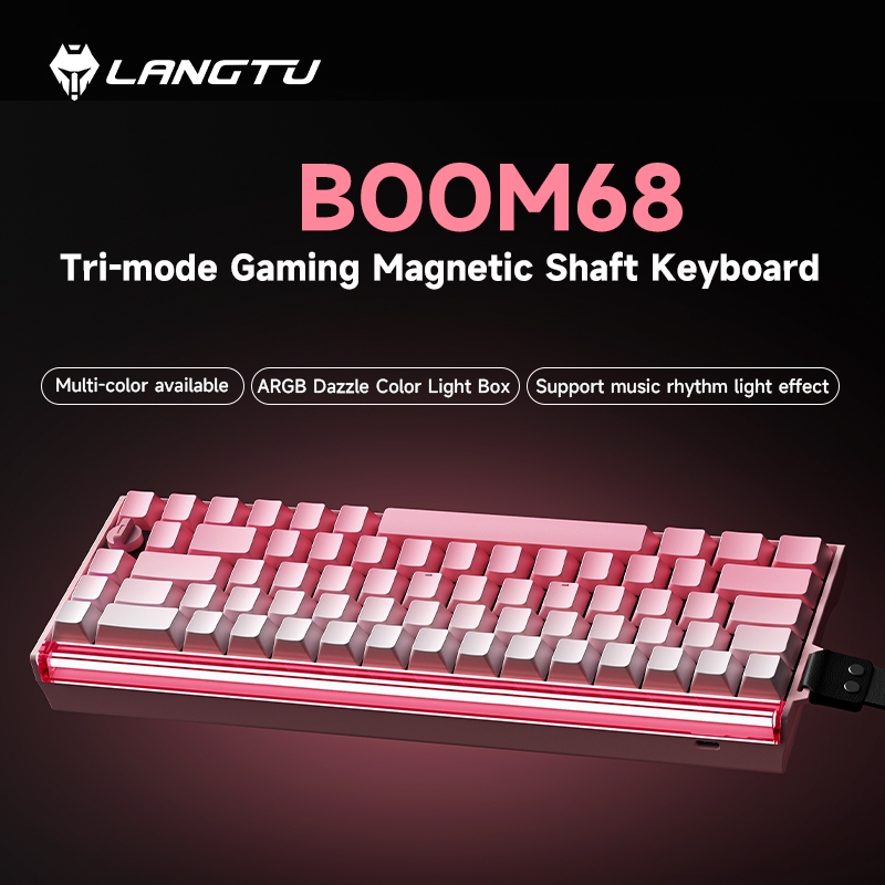 Wireless Bluetooth Mechanical Keyboard Magnetic Axis Hot Plug ...