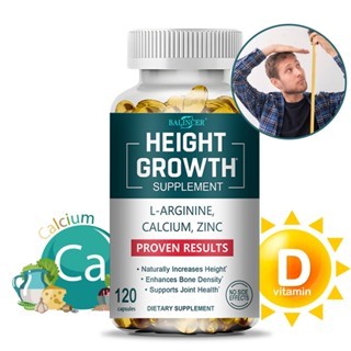 Bone Growth Booster Supplement Naturally Increases Height, Improves ...