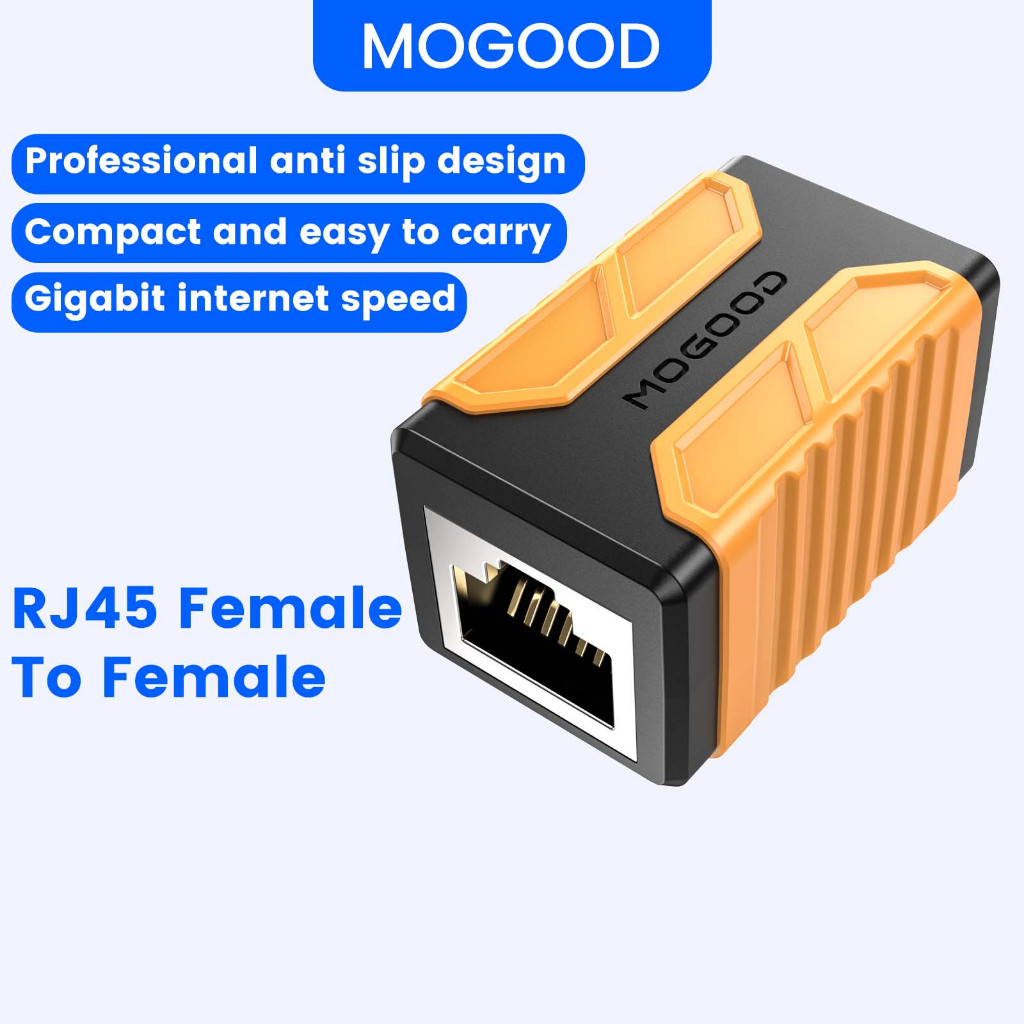 MOGOOD RJ45 Couple RJ45 Adapter RJ45 Converter Gigabit Speed, 100m ...