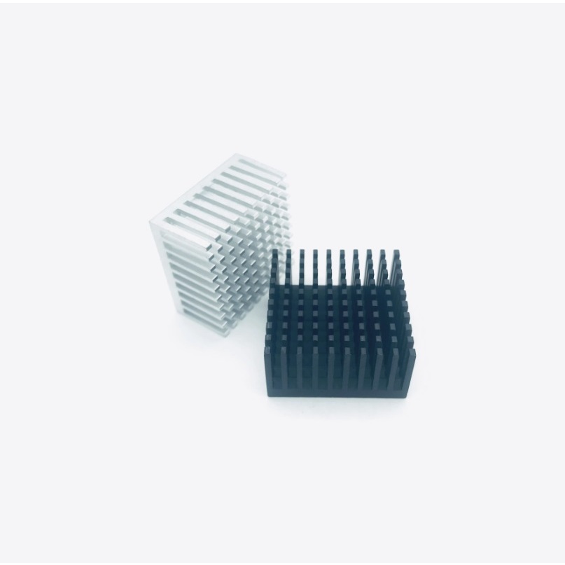 [Radiator] Radiator Aluminum Block Radiator Block Slotted Silver Black ...