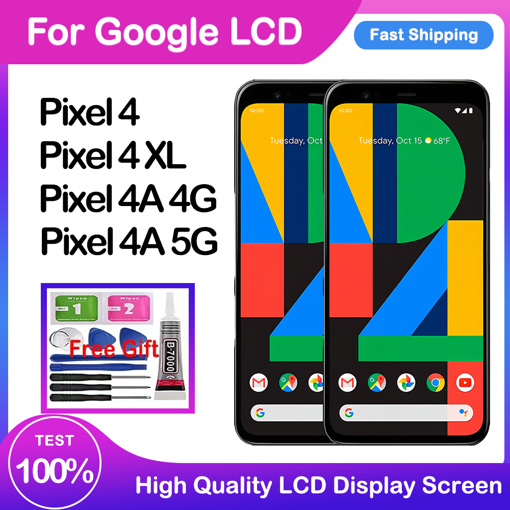 For Google Pixel 4 4XL 4A 4G 5G LCD Touch Screen Replacement | Shopee ...