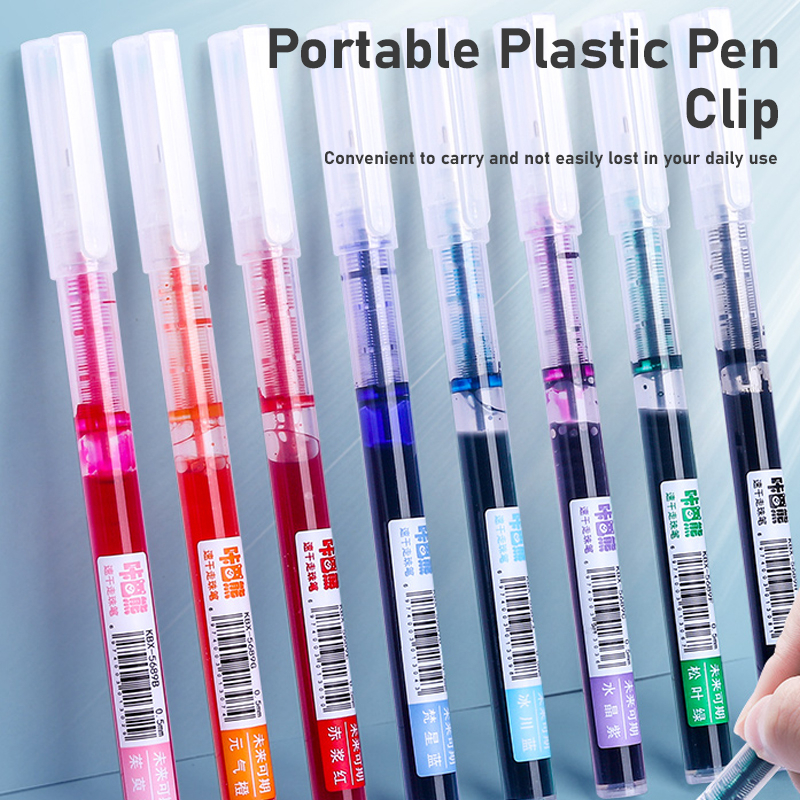 Assorted Colors Gel Pen Liquid Ink Pen Smooth Writing Pen School Office ...