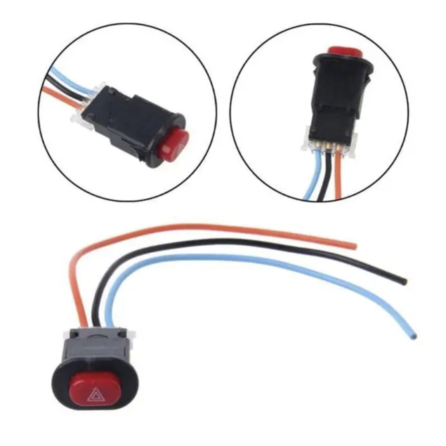 Motorcycle Universal Double Flash Switch Double Flash Warning Switch ...