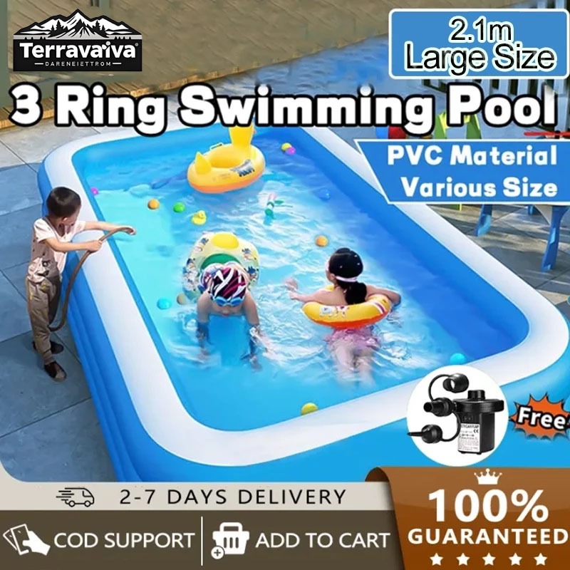 inflatable pool for kids portable swimming pool for kids thickened and ...
