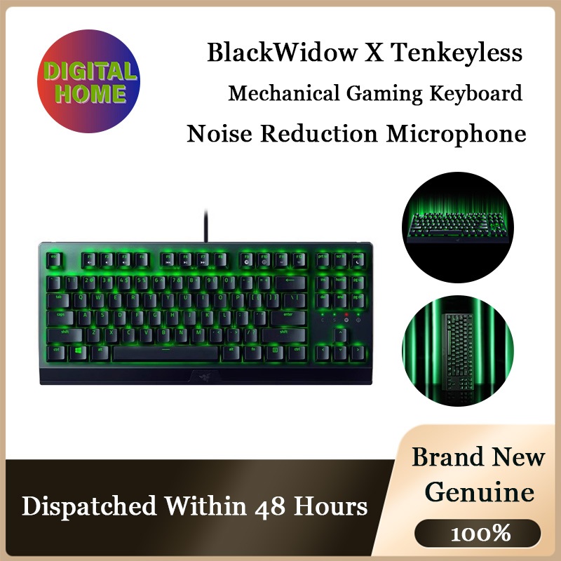 Razer BlackWidow X Tenkeyless Chroma Mechanical Gaming Keyboard RGB ...
