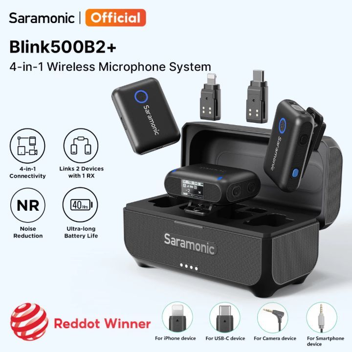 Saramonic Blink 500 B2 Wireless Mic review: Wireless and tireless | Laptop Mag