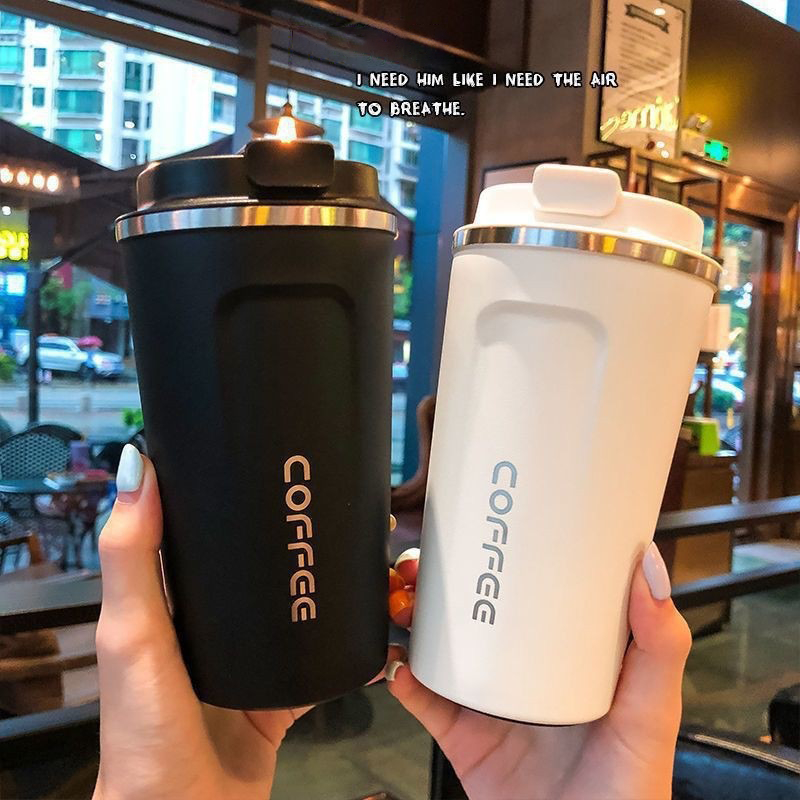 Stainless steel coffee mug with Leakproof Lid Vacuum Insulation Stainless  Steel Thermo Cup Travel