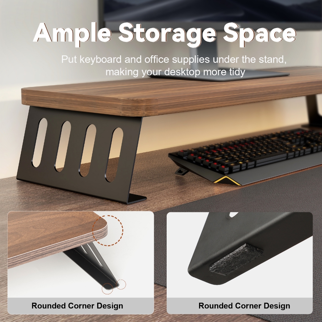 Desktop Monitor Riser Storage Rack Gaming Room | Shopee Philippines