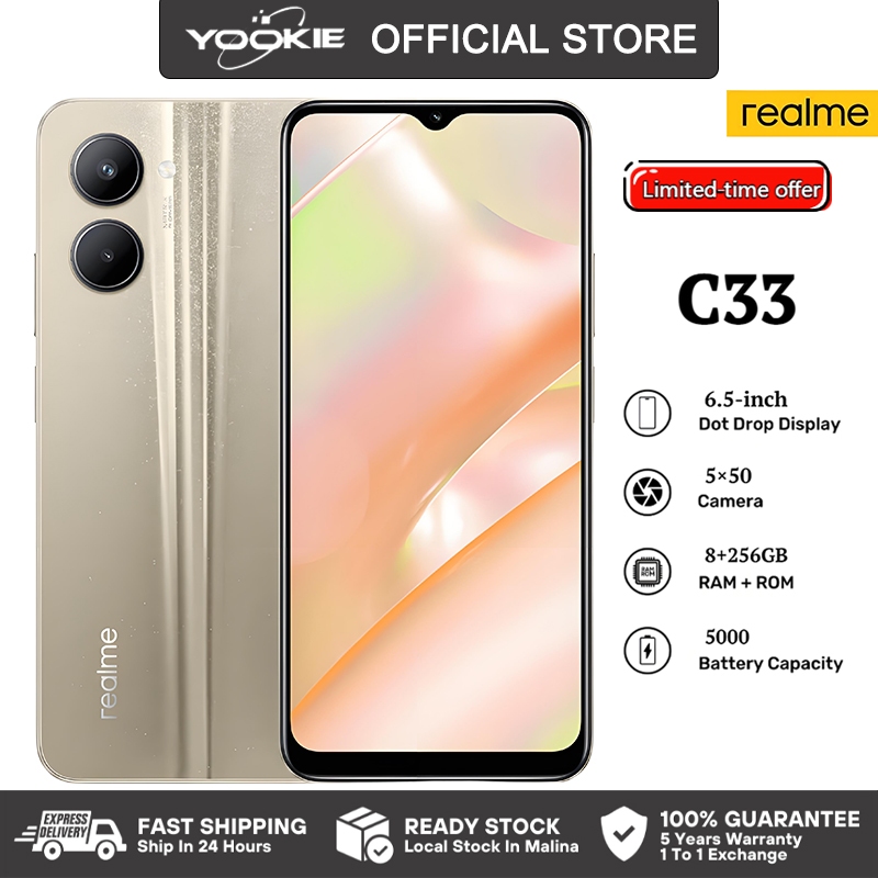Real ME C33 5G Cellphone Android Smartphone 12.0 system 5000mAh 6.5 ...