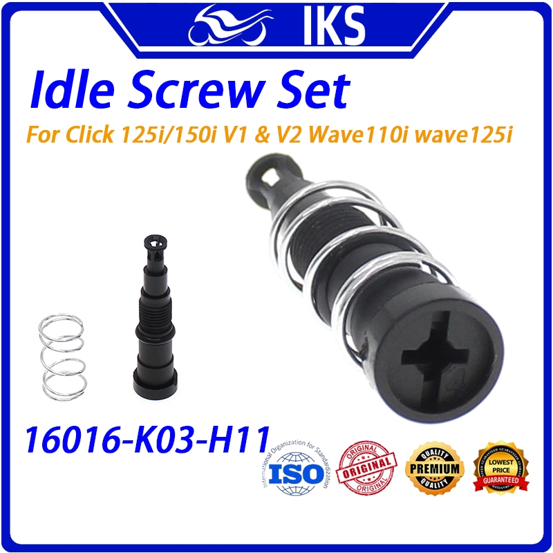 IKS Throttle Body Idle Speed Adjusting Screw kit For Honda Click 125i ...