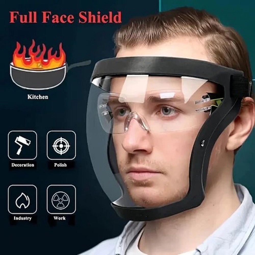 Updated Version Improvement Acrylic Complete Face Protection Mask + 10 ...