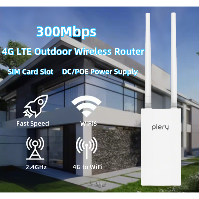 Comfast 4G SIM Card Outdoor Router,AX300 4G LTE Modem with SIM Card ...