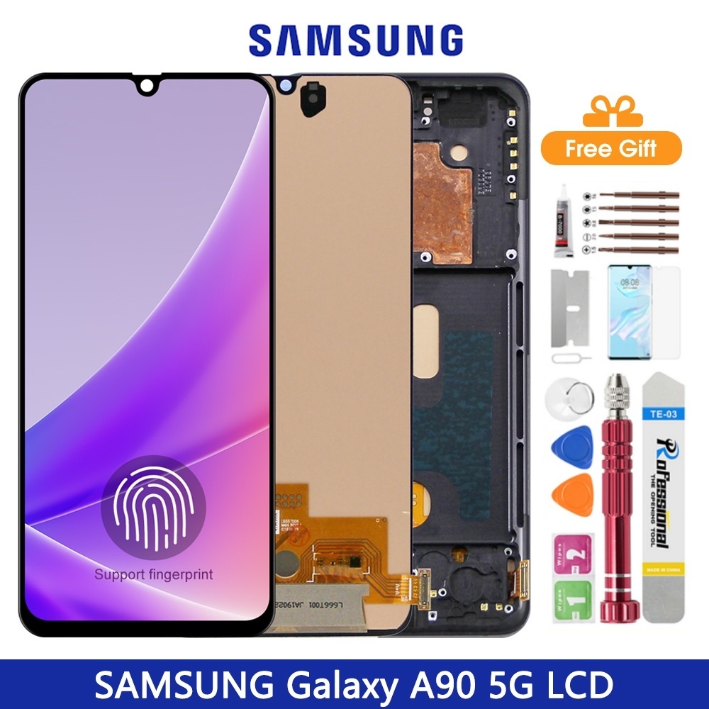 For Samsung Galaxy A90 5G LCD Display SM-A908B, A908N, A9080 LCD Touch ...