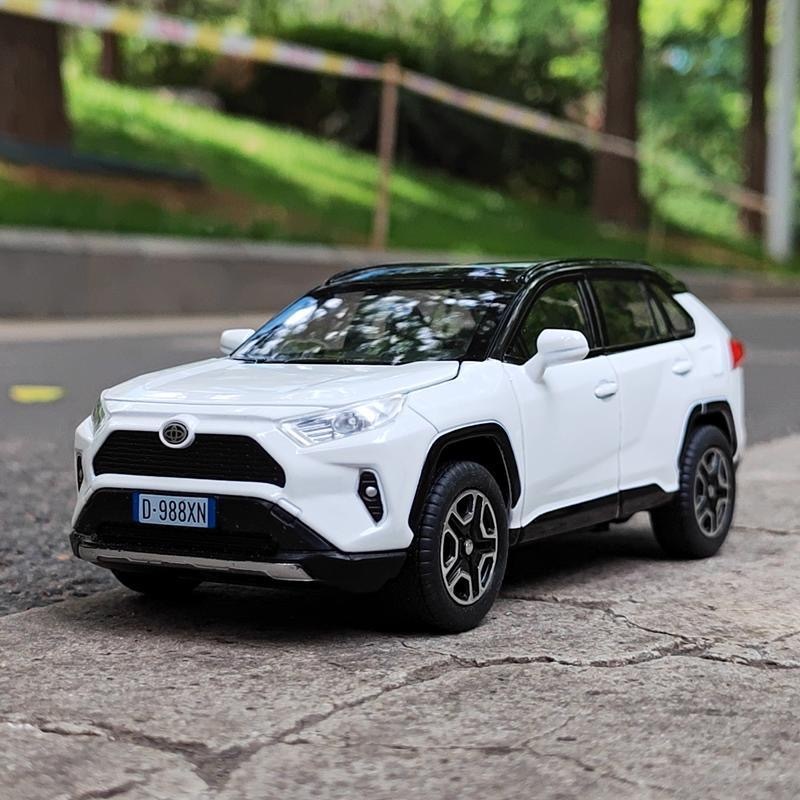 1:32 Toyotas RAV4 SUV Alloy Scale Car Model Diecast Metal Miniature Toy ...