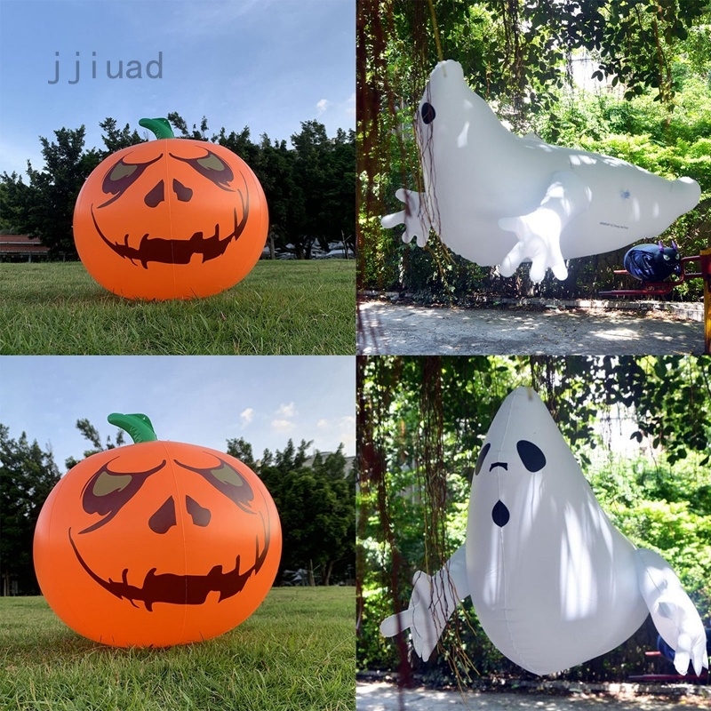 Oversized PVC inflatable pumpkin, used for hanging Halloween party ...