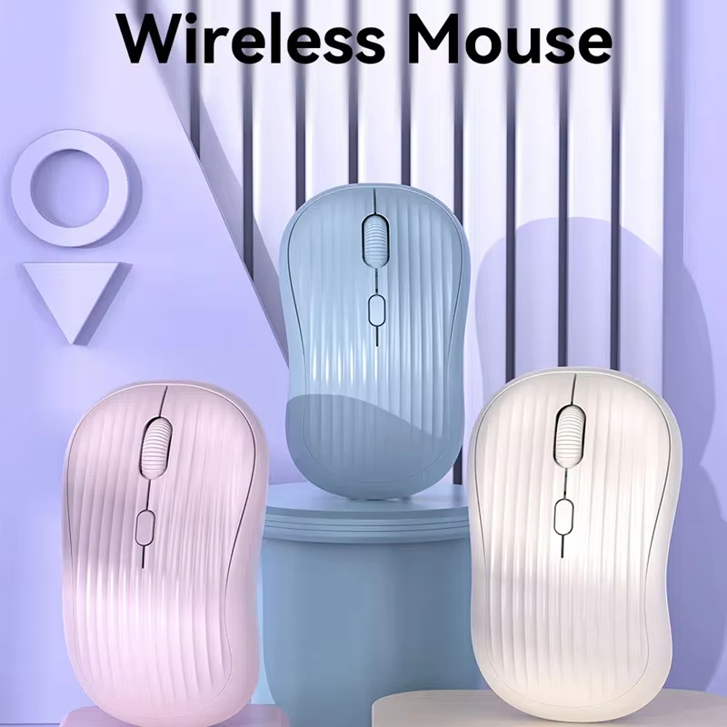 Dual Mode Mouse 2.4G Wireless Bluetooth 1600DPI Adjustable Ergonomics ...