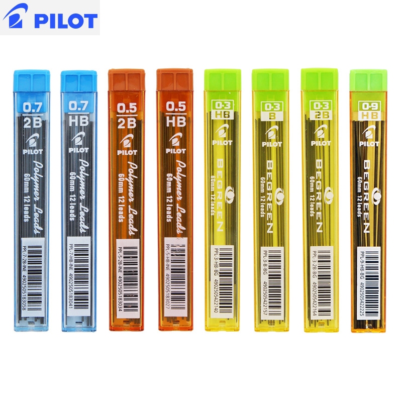 1Pcs Japan PILOT Mechanical Pencil Lead PPL-5-HB-INE 0.3mm 0.5mm 0.7mm ...
