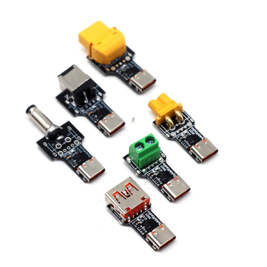 PD3.1 140W 5A USB TYPE-C PD Decoy Voltage Triggers Adapter PD3.0 5V 9V ...