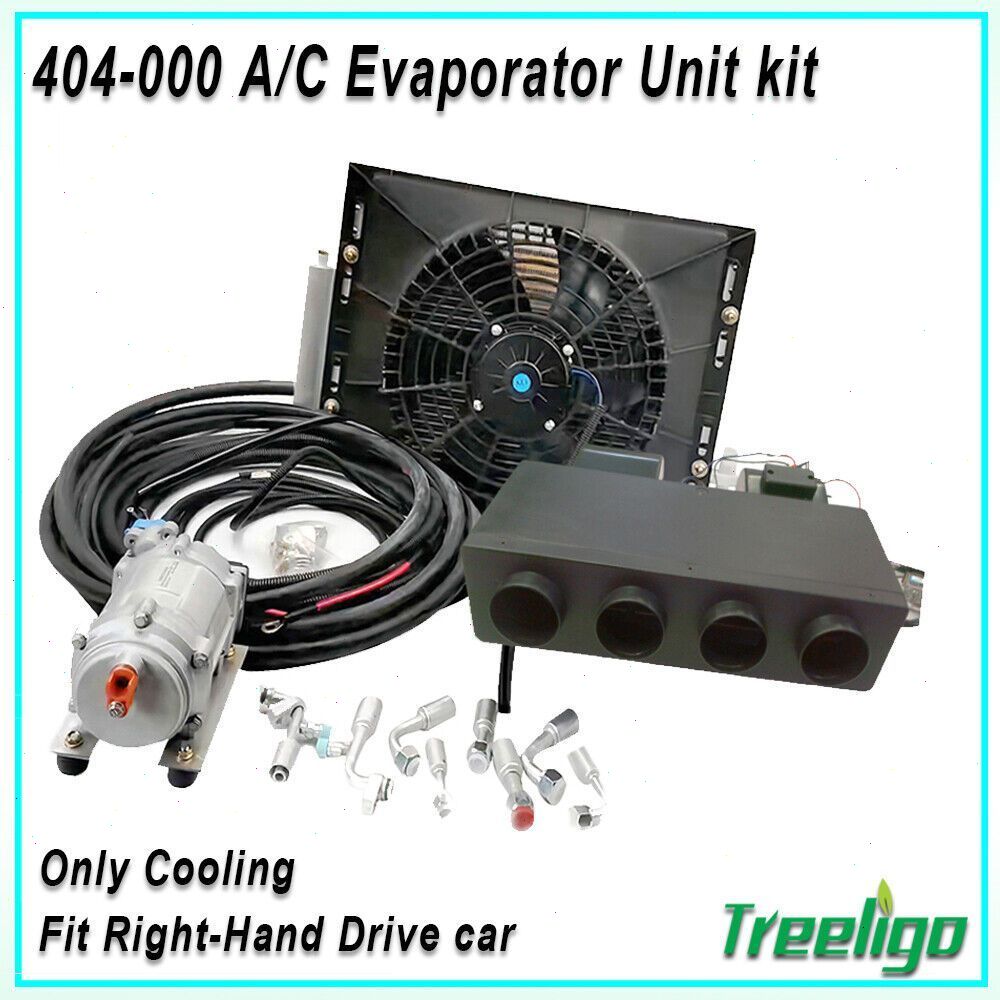 Treeligo Upgrade 12000 BTU car air conditioner for truck, semi truck ...