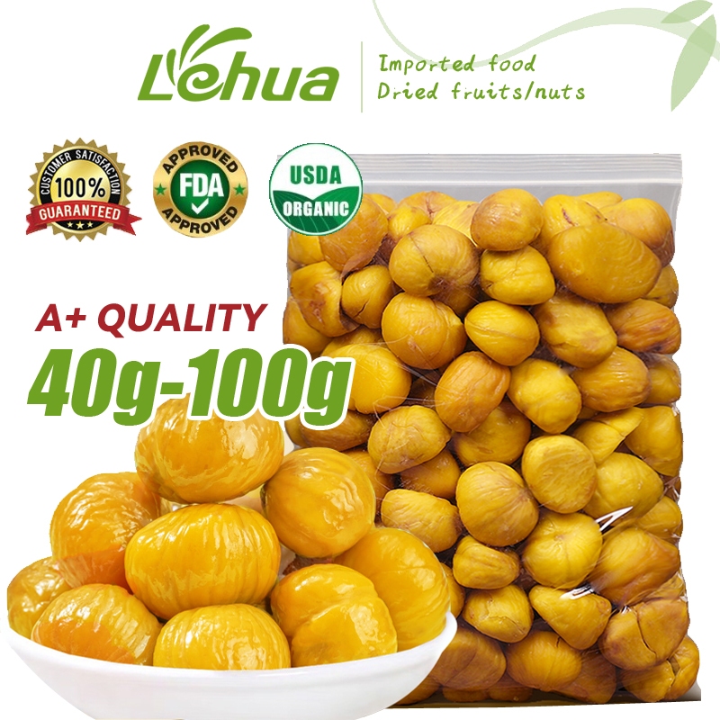 lehua Import 40g-100g Instant Chestnut Peeled Chestnut Kernel Snacks ...
