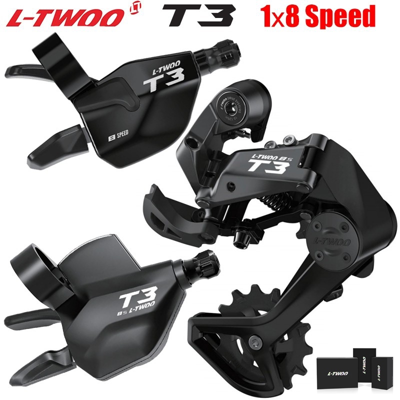 LTWOO T3 Mountain Bike Transmission Kits Speed Trigger Shifter 8V Damping  System Rear Derailleur Original Bicycle Parts