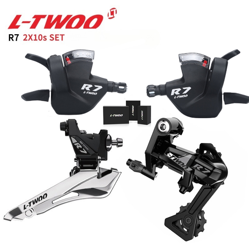 LTWOO R7 flat handlebar window thumb shift front and rear derailleur ...