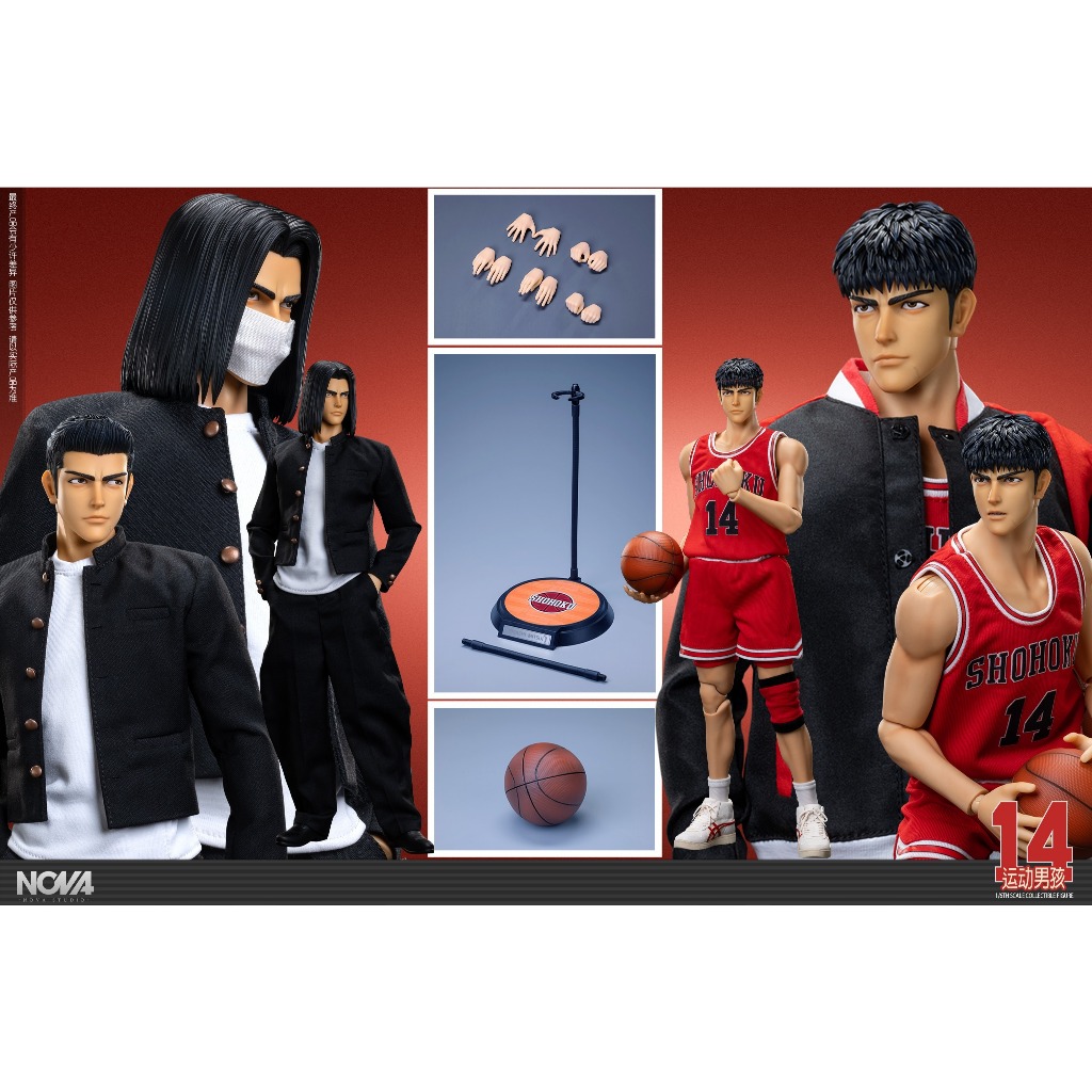 NOVA Studio 1/6 Slam Dunk No.14 Sport Boy Mitsui Hisashi Action