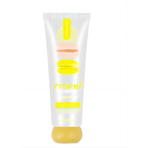 Internet famous toothpaste with yellow peach flavor, featuring fresh ...