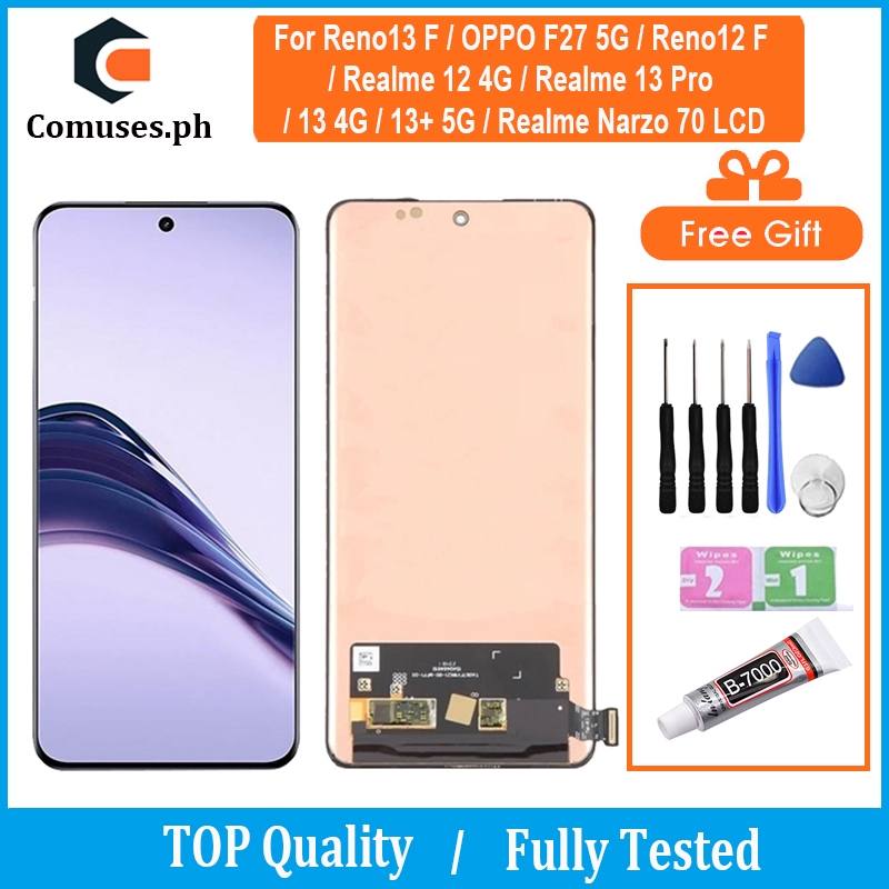 COMUSES LCD For OPPO Reno13 F / OPPO F27 5G / Reno12 F / Realme 12 4G ...
