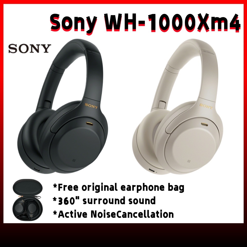 [UPGRADED] Sony WH-1000XM4 Over-Ear Headphones – Adaptive Sound Control ...