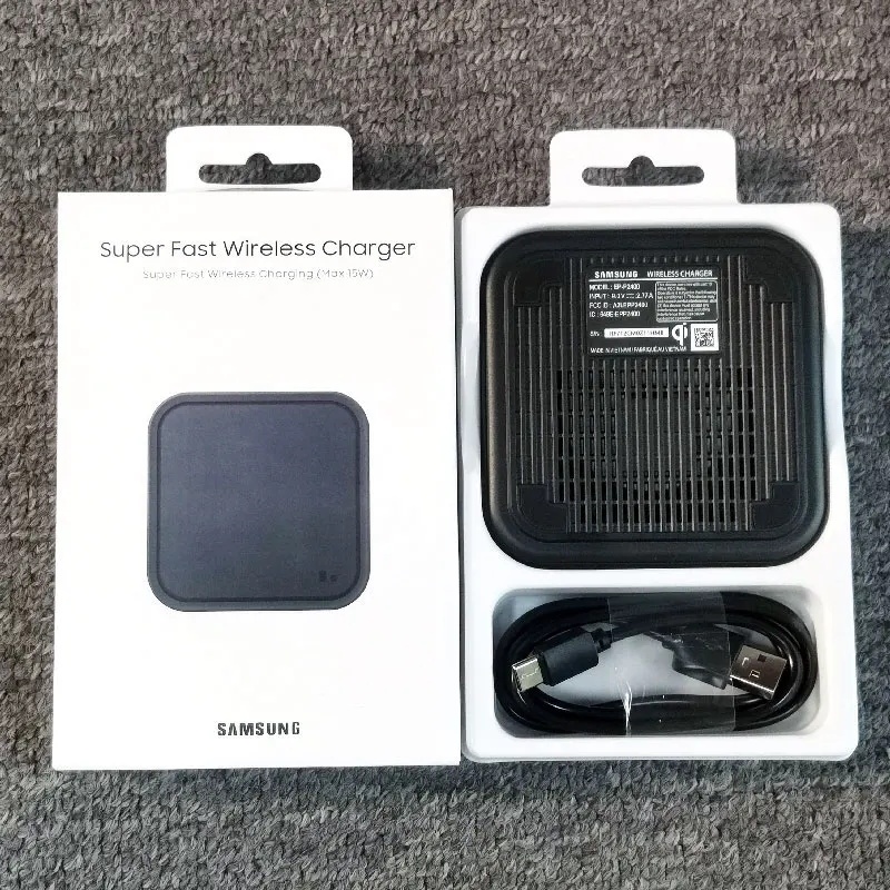 Caricabatterie Wireless Veloce 15W Per Samsung Galaxy Z Fold6/Fold5/Fold4/Fold3 – Qi Pad Ultra Sottile