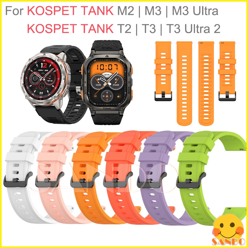 Kospet Tank T2 Bracelet Acier Inoxydable Pour Kospet Tank M2/T2