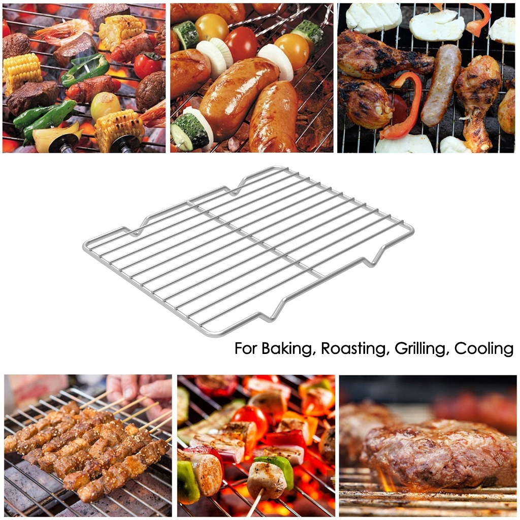 Metal Grate Cooling Rack Pack of 1, Stainless Steel Baking Cooling Rack ...