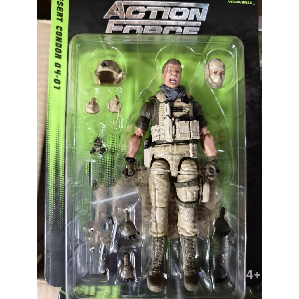 VALAVERSE Action Force Desert Condor Doll Desert Condor Action Figure ...