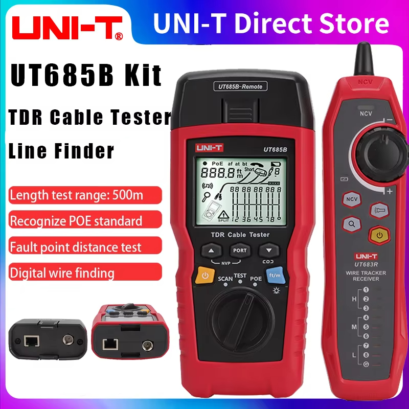 UNI-T UT685B KIT Kabeltester – TDR Kabel Tracker  Produktbild-Vorschau 3