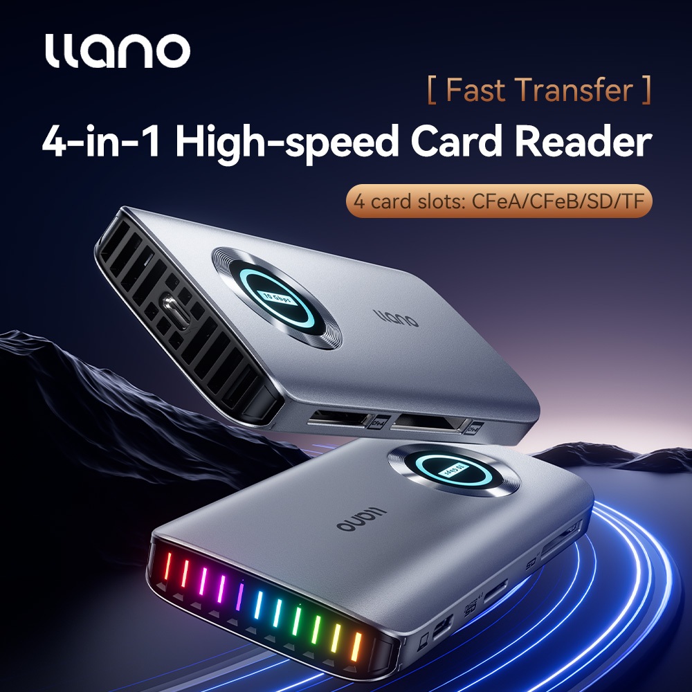 llano USB3.2 CFexpress Card Reader SD TF CFeA CFeB for Photographer ...