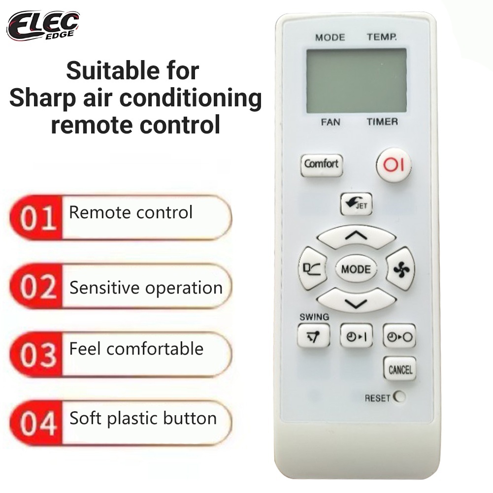RMC-A967JBEZ Sharp Air Conditioner Remote Connects to Both new and ...