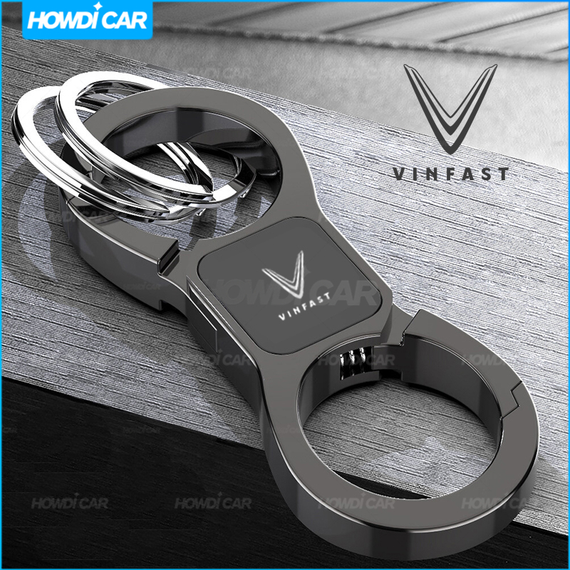 Innovative Waist Clip Key Holder Sturdy Zinc Alloy Keychain for VinFast ...