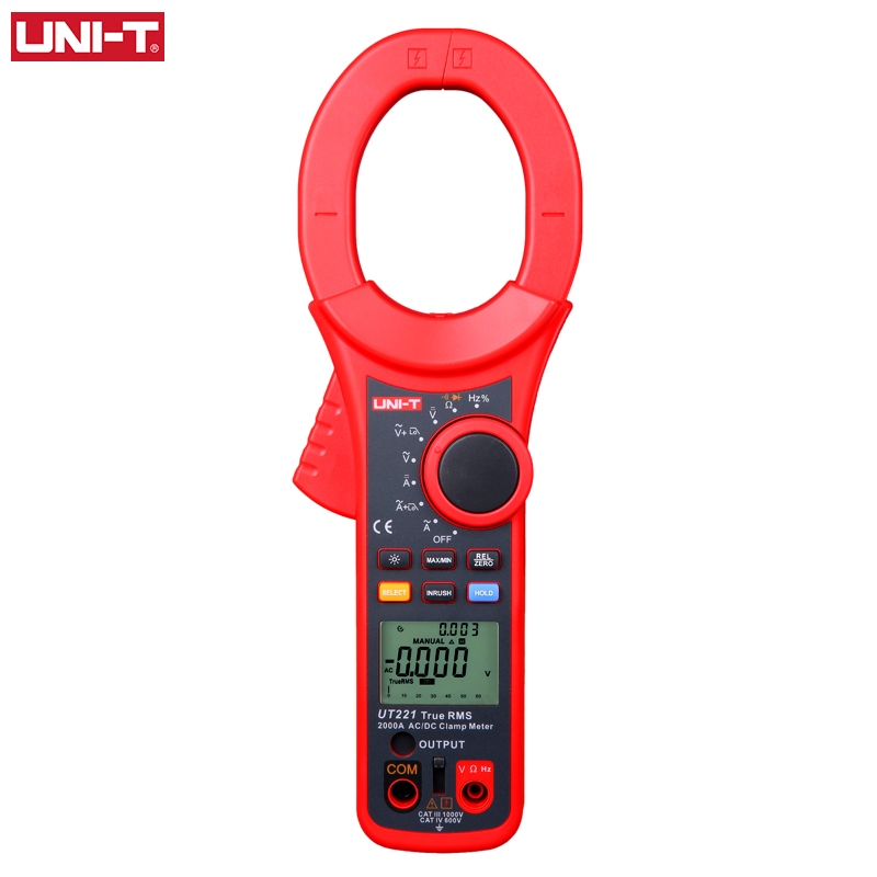 UNI-T 2000A Digital Clamp Meter UT220 UT221 UT222 High Current ...