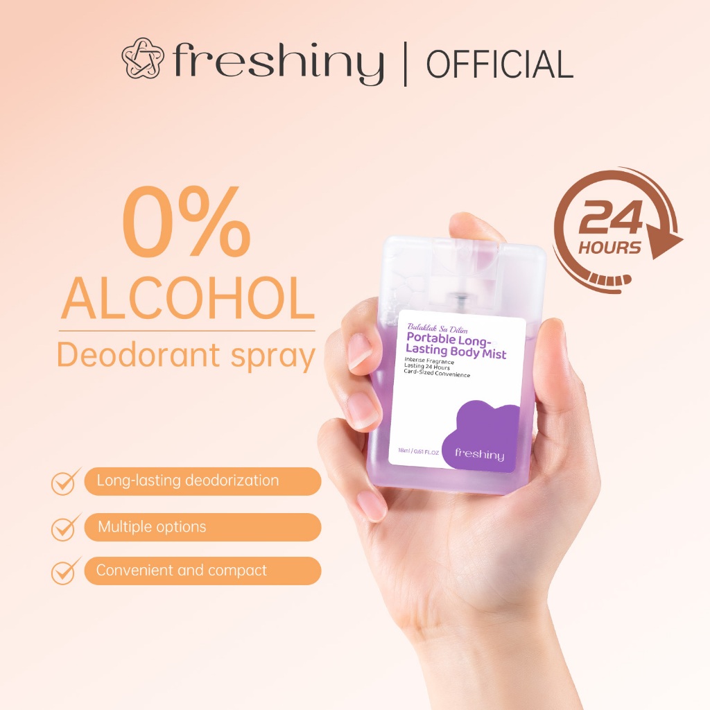 Freshiny 24-Hour Long-Acting Smell Removal Spray - Business Card ...