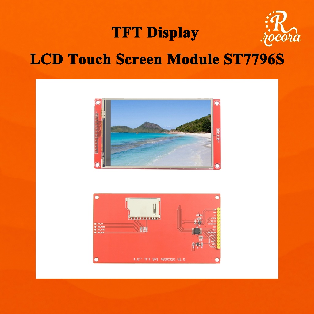 4.0 Inch TFT LCD Touch Screen Display Module 480x320 SPI Interface ...