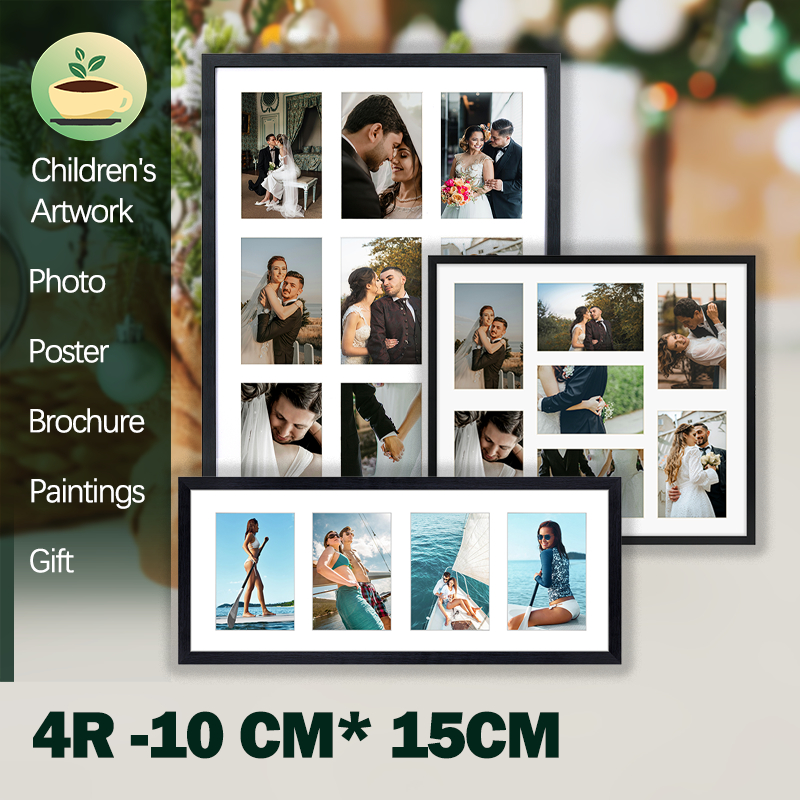 Picture Frame With Mat 4R Nordic Minimalist Rustic Picture Photo Frame ...