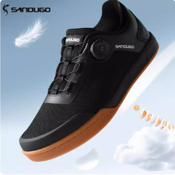 SANDUGO cycling shoes mountain bike shoes breathable flat shoes ...