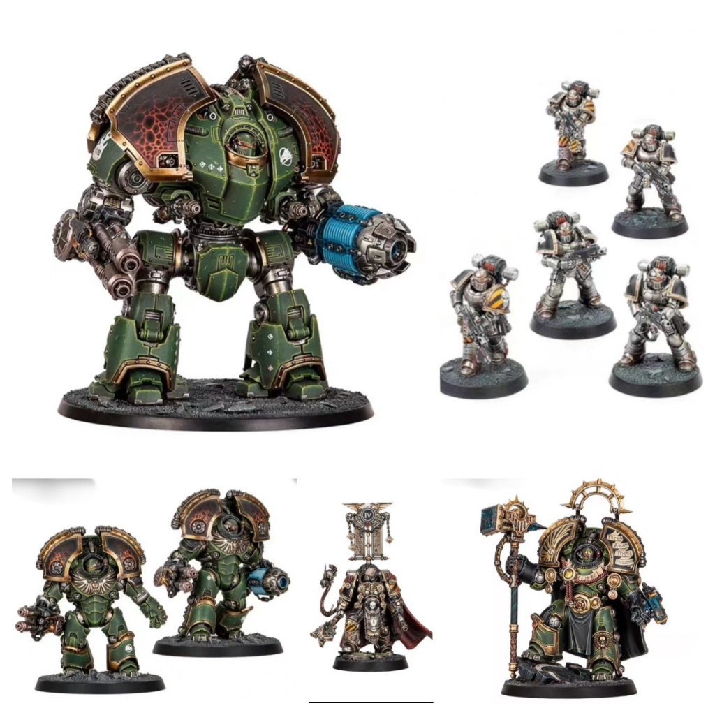 Saturnine Praetor clad Saturine Dreadnought Unpainted Unassembled ...