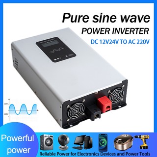 3500W 4000W 5000W 8000W 10000W Pure Sine Wave Inverter DC 12V 24V To AC ...