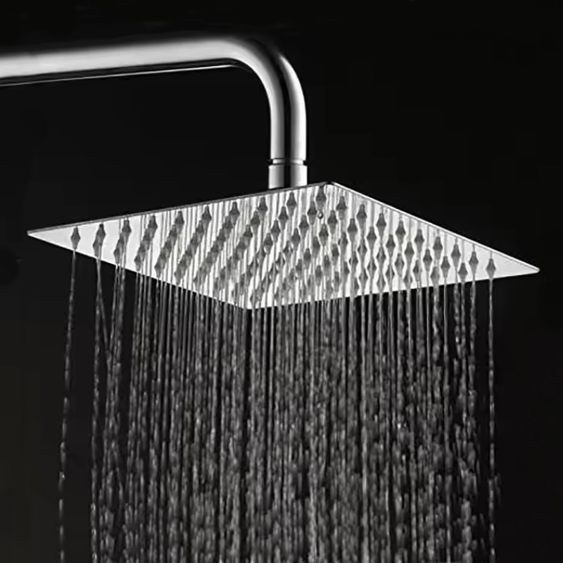 Baokemo 6 8 10 12 Inch Ultra Thin 201 Stainless Steel Rain Shower Head ...