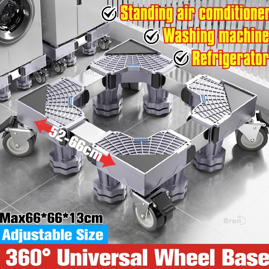 Universal Refrigerator Rack Stand Adjustable Washing Machine Rack Stand ...