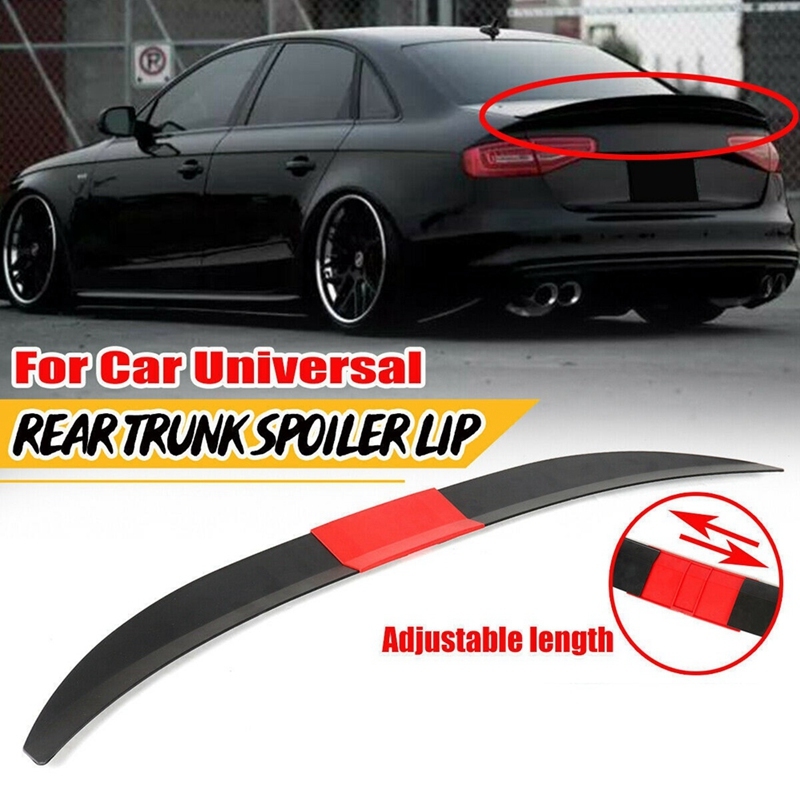Universal Car Adjustable Trunk Tail Rear Wing Spoiler Car Body Kit ...