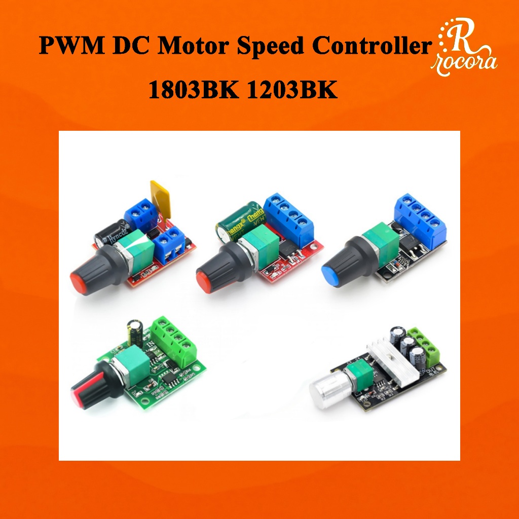 PWM DC Motor Speed Controller 2A 3A 5A 10A Speed Switch Switch Function ...
